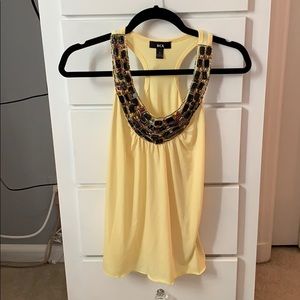 Beaded tank top